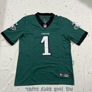 Nike Jalen Hurts #1 Philadelphia Eagles Green Jersey